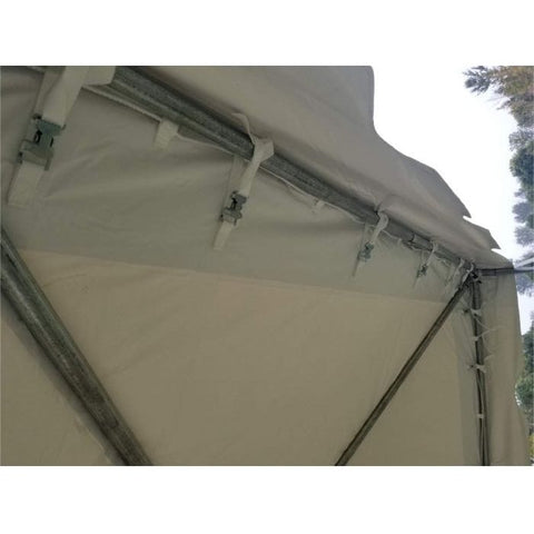 POGO Canopies & Gazebos 10ft x 10ft Red PVC Weekender West Coast Frame Party Tent by POGO