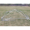 Image of POGO Canopies & Gazebos 10ft x 10ft Red PVC Weekender West Coast Frame Party Tent by POGO