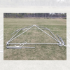 Image of POGO Canopy Tents & Pergolas 10' x 10' White PVC Weekender West Coast Frame Party Tent by POGO 754972297325 5447