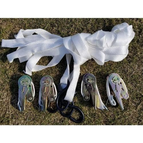 POGO Canopy Tents & Pergolas 10' x 20' White PVC Weekender West Coast Frame Party Tent by POGO 754972318853 5611