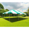 Image of POGO Canopy Tents & Pergolas 20' x 30' Green PVC Weekender West Coast Frame Party Tent by POGO 754972319843 5914