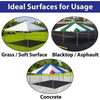 Image of POGO Canopy Tents & Pergolas 20' x 30' Red PVC Weekender West Coast Frame Party Tent by POGO 754972306331 5915
