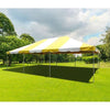 Image of POGO Canopy Tents & Pergolas 20' x 30' Yellow PVC Weekender West Coast Frame Party Tent by POGO 754972306348 5916