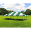 Image of POGO Canopy Tents & Pergolas 20' x 40' Green Weekender Standard Canopy Pole Tent by POGO 754972357081 3997 20' x 40' Green Weekender Standard Canopy Pole Tent by POGO SKU# 3997