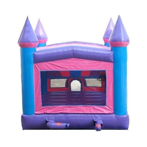 POGO Commercial Bouncers 14' Modular Pink Inflatable Bounce House with Blower by POGO 754972336529 2067 14' Modular Pink Inflatable Bounce House with Blower by POGO SKU# 2067