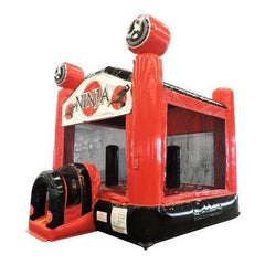 15'H Ninja Attack Inflatable Bounce House with Blower by POGO