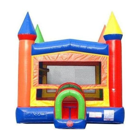 POGO Commercial Bouncers 14' Rainbow Modular Bounce House with Blower by POGO 754972336567 6998 14' Rainbow Modular Bounce House with Blower by POGO SKU# 6998