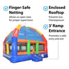 Image of POGO Commercial Bouncers 22' x 22' Big Bubba Giant Rainbow Bounce House with Blower by POGO 754972328296 2084