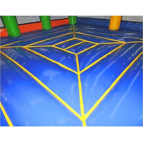 POGO Commercial Bouncers 22' x 22' Big Bubba Giant Rainbow Bounce House with Blower by POGO 754972328296 2084