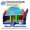 Image of POGO Commercial Bouncers 22' x 22' Big Bubba Giant Rainbow Bounce House with Blower by POGO 754972328296 2084
