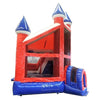 Image of 16'H Red, White and Blue Marble Deluxe Inflatable Castle Bounce House Slide Combo w/ Blower by POGO 2010