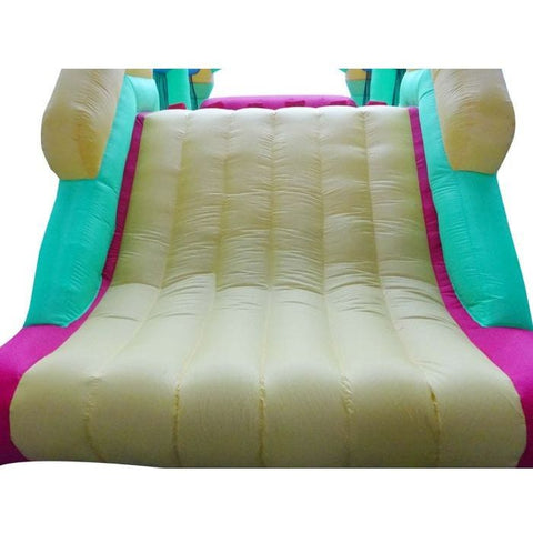 POGO Games 7' Backyard Kids Rainbow Castle Inflatable Obstacle Course Race by POGO 781880200468 5120 7' Backyard Kids Rainbow Castle Inflatable Obstacle Course Race POGO