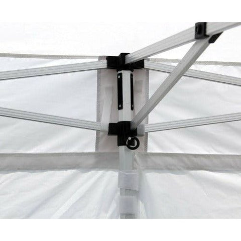 POGO Inflatable Bouncers 10' x 10' 40mm White Speedy Pop-up Party Tent by Tent and Table 754972308380 ST-1140WT