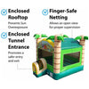 Image of POGO Inflatable Bouncers 12.5'H Tropical Paradise Bounce House with Blower by POGO 754972336574 6999-1894 12.5'H Tropical Paradise Bounce House with Blower by POGO SKU# 6999