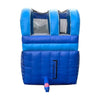 Image of POGO Inflatable Bouncers 12'H Crossover Blue Wave Inflatable Water Slide with Blower by POGO 840344502965 6184