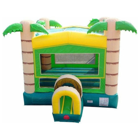POGO Inflatable Bouncers 12'H Modular Tropical Inflatable Bounce House with Blower by POGO 754972336581 3 12'H Modular Tropical Inflatable Bounce House with Blower SKU# 3