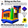 Image of POGO Inflatable Bouncers 13'H Crossover Sports Bounce House with Blower, Backyard Party Package by POGO 781880284109 5505 Crossover Sports Bounce House with Blower, Backyard Party Package POGO SKU# 5505