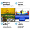 Image of POGO Inflatable Bouncers 13'H Crossover Sports Bounce House with Blower, Backyard Party Package by POGO 781880284109 5505 Crossover Sports Bounce House with Blower, Backyard Party Package POGO SKU# 5505