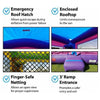 Image of 14.5' H Crossover Pink Bounce House by POGO