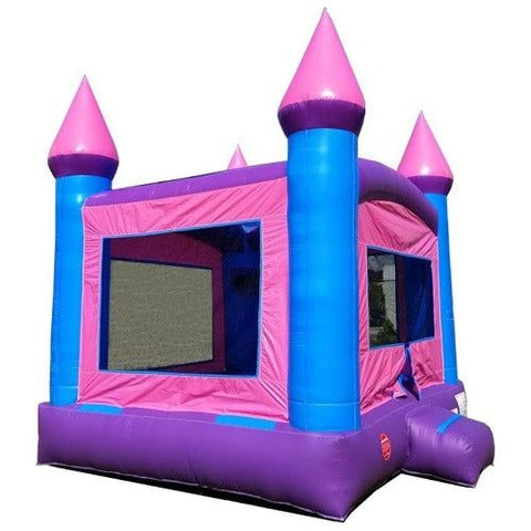 14.5' H Crossover Pink Bounce House by POGO