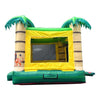 Image of POGO Inflatable Bouncers 14.5'H Crossover Tropical Jungle Smiley Face Inflatable Bounce House with Blower by POGO 781880278535 6167 14.5H Crossover Tropical Jungle Smiley Bounce House Blower POGO