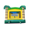 Image of POGO Inflatable Bouncers 14.5'H Crossover Tropical Jungle Smiley Face Inflatable Bounce House with Blower by POGO 781880278535 6167 14.5H Crossover Tropical Jungle Smiley Bounce House Blower POGO
