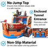 Image of POGO Inflatable Bouncers 14'H Deluxe Pirate Ship Bounce House and Slide Combo with Blower by POGO 754972361040 19 14' Deluxe Pirate Ship Bounce House and Slide Combo Blower by POGO