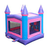 Image of POGO Inflatable Bouncers 15'H Modular Pink Inflatable Bounce House with Blower and Princess Art Panel by POGO 754972336529 1986 15' Modular Pink Inflatable Bounce House w Blower & Princess Art Panel