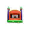 Image of POGO Inflatable Bouncers 15'H Orange Castle Inflatable Bounce House with Blower by POGO 754972372473 1950 15'H Orange Castle Inflatable Bounce House with Blower by POGO 1950