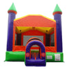 Image of POGO Inflatable Bouncers 15'H Orange Castle Inflatable Bounce House with Blower by POGO 754972372473 1950 15'H Orange Castle Inflatable Bounce House with Blower by POGO 1950