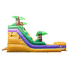 Image of POGO Inflatable Bouncers 15'H Tropical Yellow Marble Inflatable Water Slide with Blower by POGO 781880209461 6132