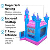 Image of POGO Inflatable Bouncers 18'H Deluxe Princess Inflatable Bounce House with Blower by POGO 754972363280 1200 18'H Deluxe Princess Inflatable Bounce House with Blower by POGO 1200