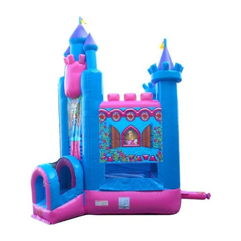 POGO Inflatable Bouncers 18'H Deluxe Princess Inflatable Bounce House with Blower by POGO 754972363280 1200 18'H Deluxe Princess Inflatable Bounce House with Blower by POGO 1200
