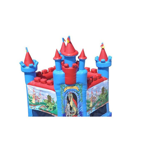 POGO Inflatable Bouncers 19'H Brave Knight Castle Bounce House with Blower by POGO 754972329354 4311 19'H Brave Knight Castle Bounce House with Blower by POGO SKU# 4311