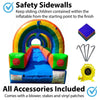 Image of POGO Inflatable Bouncers 25'L Crossover Rainbow Slip n Slide with Blower, Backyard Party Package by POGO 781880284086 5515 25'L Crossover Rainbow Slip n Slide Blower Backyard Party POGO #5515