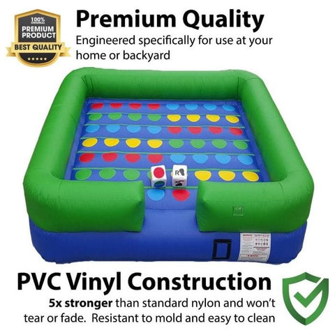 POGO Inflatable Bouncers 3'H Crossover Twister Inflatable Interactive Game by POGO 781880284123 2453 3'H Crossover Twister Inflatable Interactive Game by POGO SKU# 2453