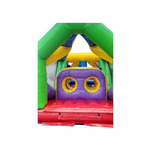 30' Retro Radical Run Extreme Unit #1 Obstacle Course w/Blower SKU-1817