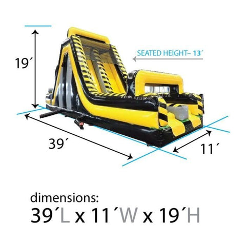 POGO Inflatable Bouncers 40' Venom Mega Inflatable Rock Climb Slide with Blower by POGO 754972324748 10 40' Venom Mega Inflatable Rock Climb Slide with Blower by POGO SKU# 10
