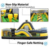 Image of POGO Inflatable Bouncers 59'H Venom SUPER 2-Piece Radical 7E Dual Obstacle Course by POGO 754972360869 614