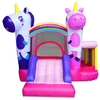 Image of POGO Inflatable Bouncers 6' Backyard Kids Unicorn Inflatable Bounce House with Slide by POGO 754972375139 7982