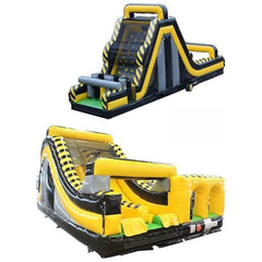 POGO Inflatable Bouncers 69' Venom SUPER 2-Piece Radical Obstacle Course Climb by POGO 781880283904 617