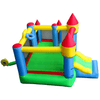 Image of POGO Inflatable Bouncers 7' Backyard Kids Deluxe 3-in-1 Castle Inflatable Bounce House with Slide by POGO 781880258421 7980 7' Backyard Kids Deluxe 3-in-1 Castle Inflatable Bounce House w/ Slide