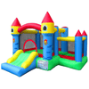 Image of POGO Inflatable Bouncers 7' Backyard Kids Deluxe 3-in-1 Castle Inflatable Bounce House with Slide by POGO 781880258421 7980 7' Backyard Kids Deluxe 3-in-1 Castle Inflatable Bounce House w/ Slide