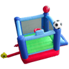 Image of POGO Inflatable Bouncers 7' Backyard Kids Sports Arena Inflatable Bounce House with Soccer Goal by POGO 754972375122 7981 7' Backyard Kids Sports Arena Inflatable Bounce House with Soccer Goal