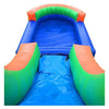 Image of POGO Inflatable Bouncers Crossover Rainbow Bounce House Slide Combo with Wet Pool Attachment and Blower, Backyard Party Package by POGO 754972336451 5530 Crossover Rainbow Bounce House Slide Combo Wet Pool Blower Party POGO