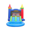 Image of POGO Inflatable Bouncers Crossover Rainbow Dual Lane Bounce House Slide with Pool with Blower, Backyard Party Package by POGO 754972302722 5521 Crossover Rainbow Dual Lane Bounce House Slide Pool Backyard Party