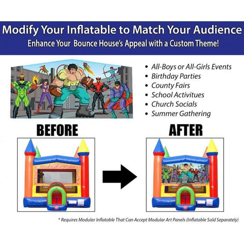 POGO Inflatable Bouncers Kong Gorilla Modular Panel by POGO 754972356626 96-Pogo