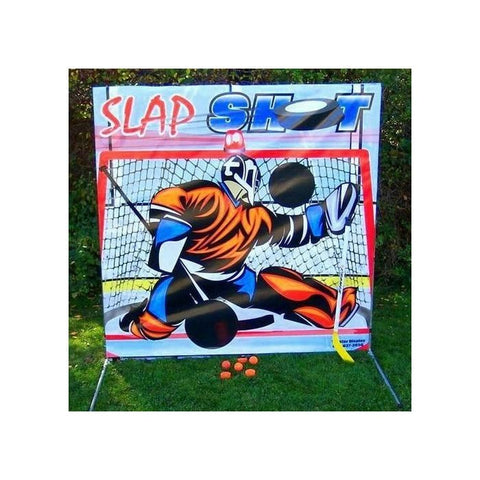 POGO Inflatable Bouncers Slap Shot Hockey Interactive Carnival Frame Game by POGO