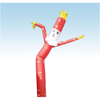 Image of POGO Inflatable Party Decorations 18' Fly Guy Inflatable Tube Man with Blower - Santa Claus 2 by POGO 18' Fly Guy Inflatable Tube Man Blower Santa Claus 2 SKU#4299 #4255