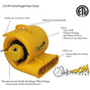 Image of POGO Noisemakers & Party Blowers Zoom 1/3 HP Centrifugal Floor Dryer by POGO 744828582330 244 Zoom 1/3 HP Centrifugal Floor Dryer by POGO SKU# 244
